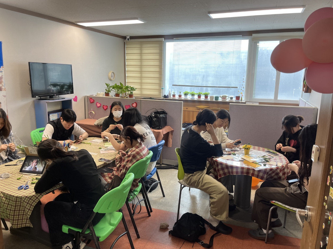 토닥토닥 동아리 사진