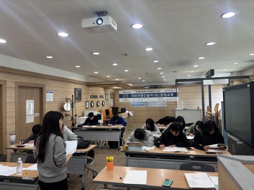 직업선호도 검사 실시