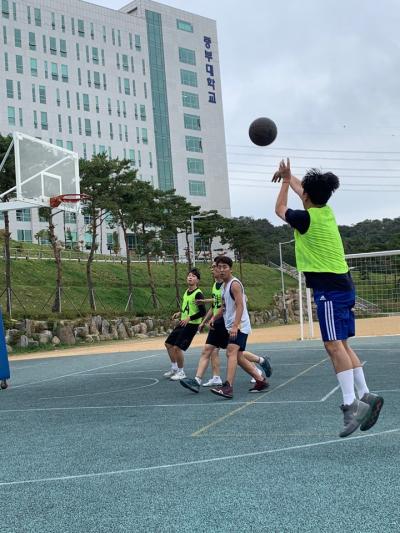 2019년 체육대회 행사 농구 결승 3