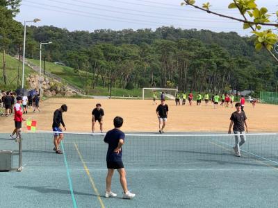 2019년 체육대회 행사 족구 결승 4