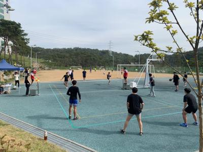 2019년 체육대회 행사 족구 결승 6