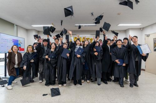 중부대학교 사진영상학전공 2025학년도 전기 학위수여식 행사